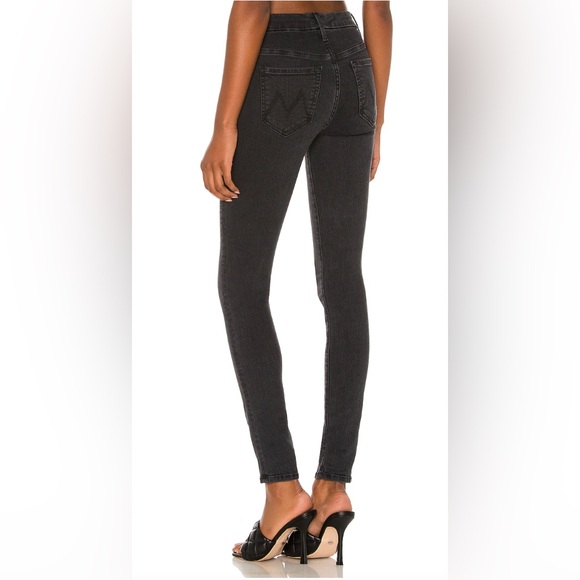 Mother Jeans Women’s Size 28 Dark Blue Wash The Looker High-Rise‎ Skinny - Picture 8 of 12